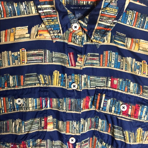 Tommy Hilfiger Book print Dress Size Medium - Picture 4 of 4